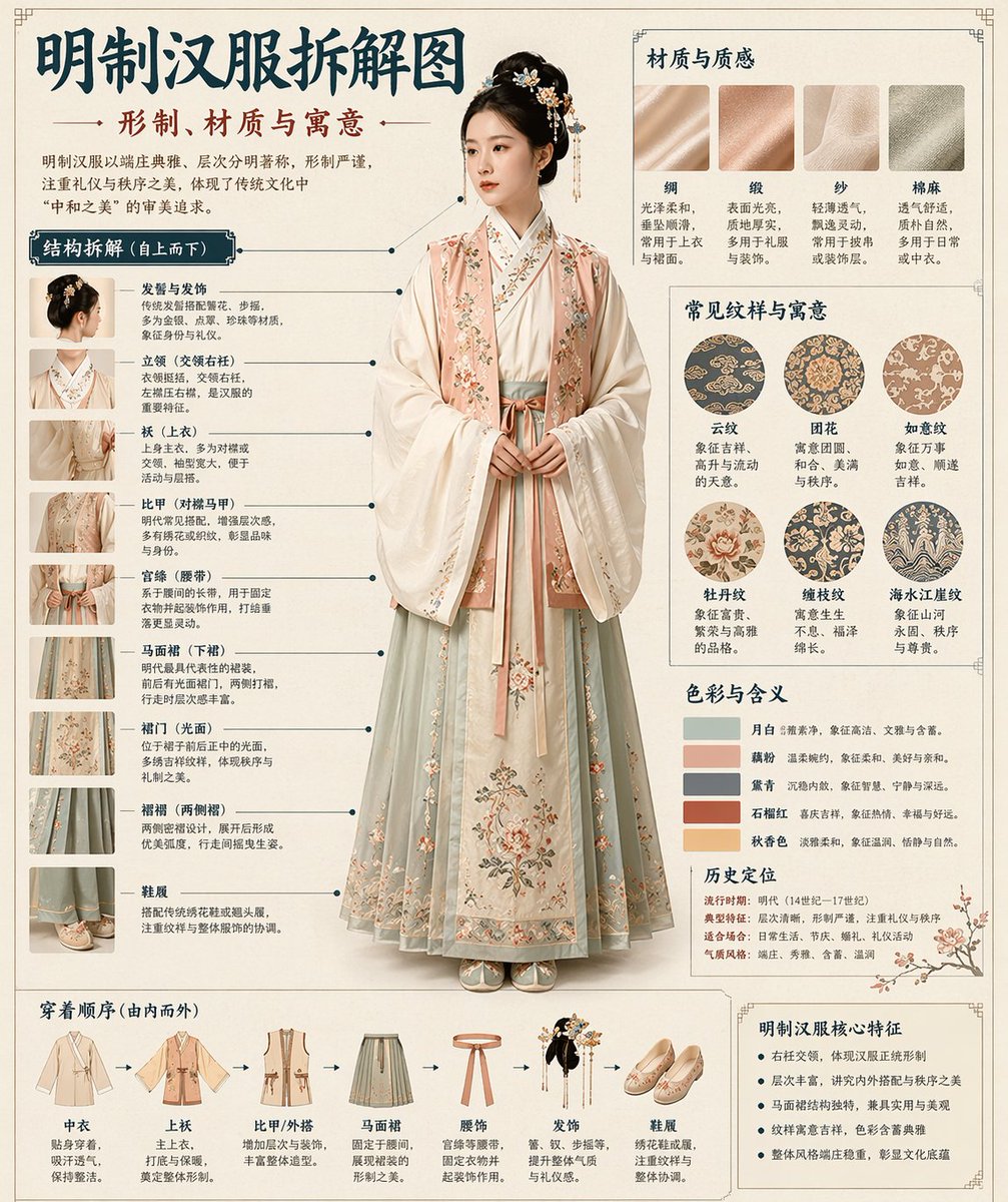 博物馆级中文拆解信息图鉴